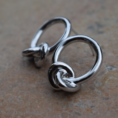 Boucles d'oreilles Trinité Argent