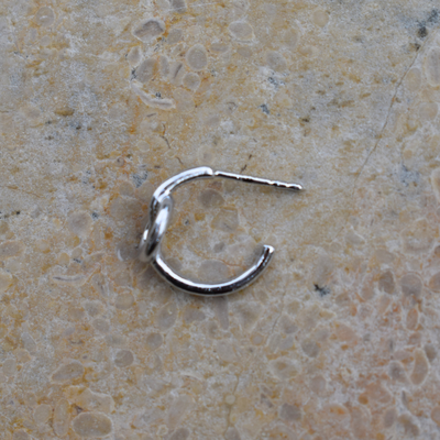 Boucles d'oreilles Dyade Argent