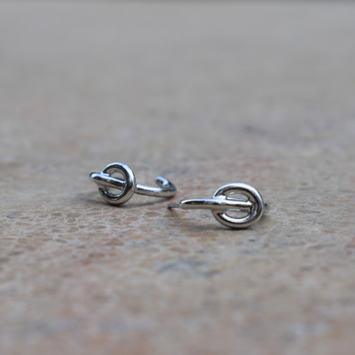 Boucles d'oreilles Dyade Argent