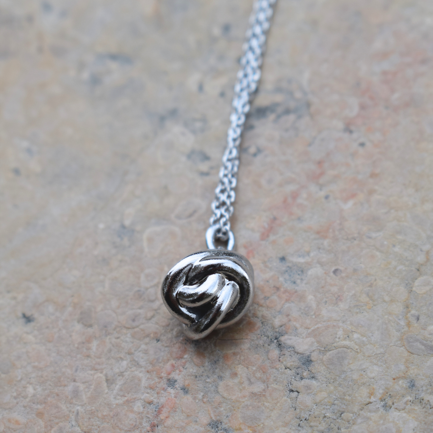 Collier Globe Argent